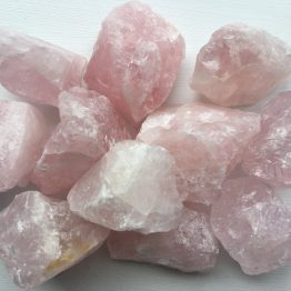 Rose quartz raw