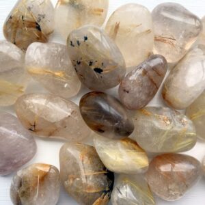 Rutilated Quartz - Gold