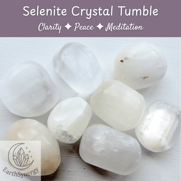 Selenite Crystal Tumble
