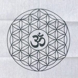 Flower of Life with OM symbol