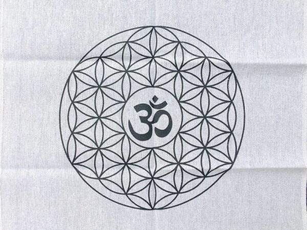 Flower of Life with OM symbol