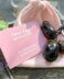 Smoky Quartz yoni egg set - drilled