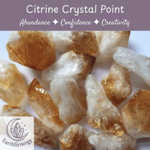 Citrine Crystal Point
