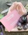 Amethyst Yoni egg set - drilled
