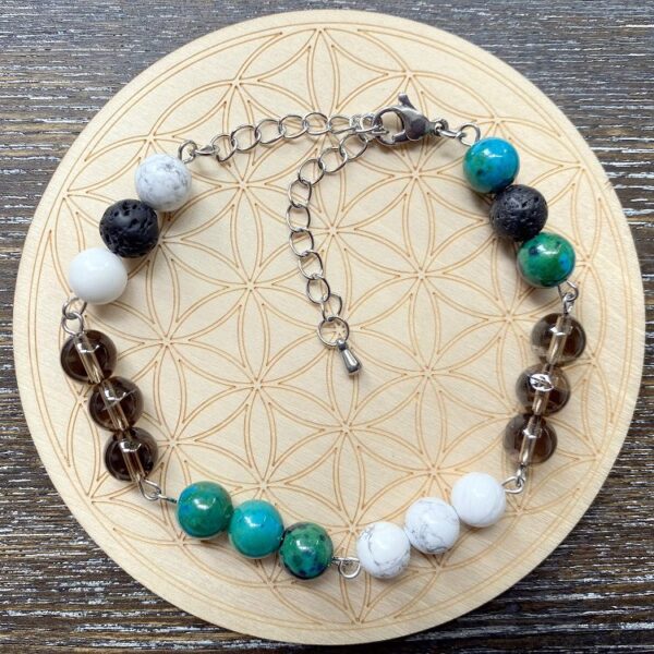 Meditation crystal bracelet