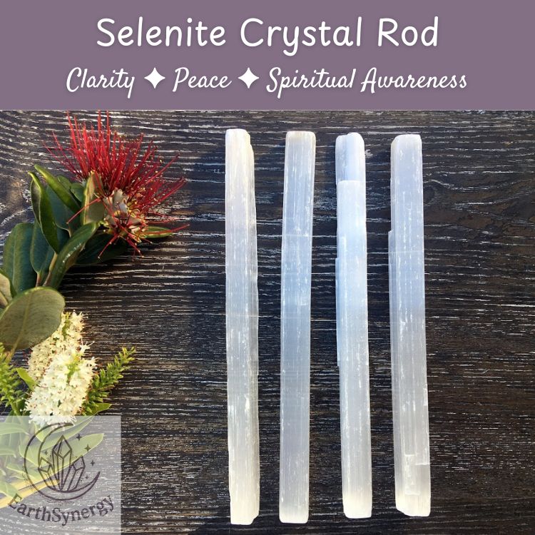 Selenite Crystal Rod