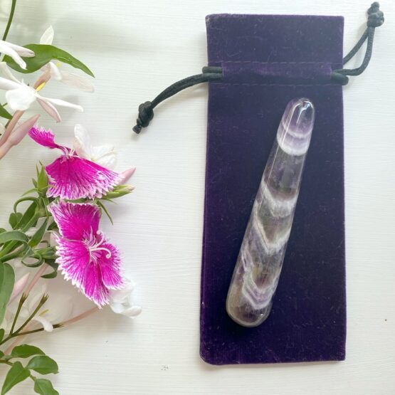 Amethyst massage wand