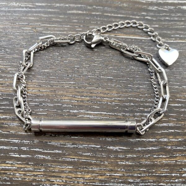 Bracelet - Double Chain with Tube