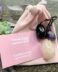 Rose Quartz, Obsidian & Amethyst yoni egg set - drilled