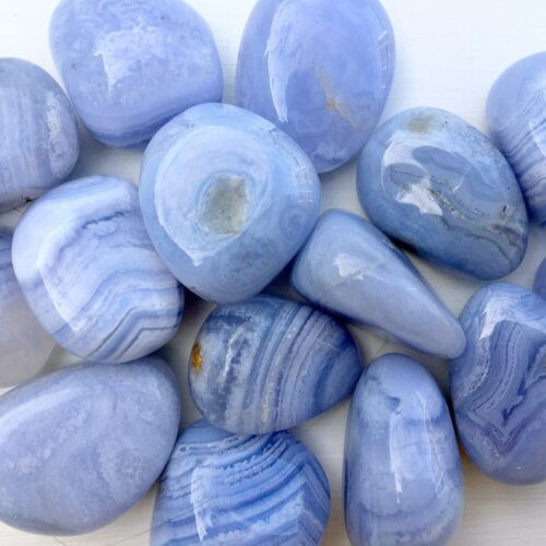 Blue Lace Agate Tumble