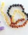 Rainbow Baltic Amber Teething Necklace 38cm