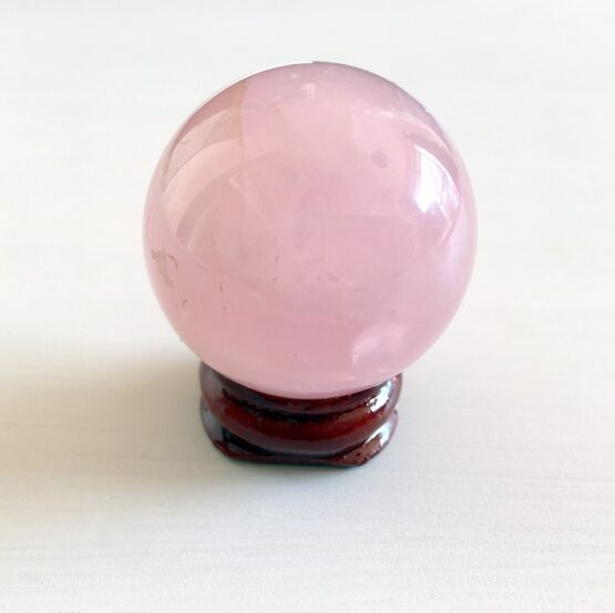 Rose Quartz Crystal Ball