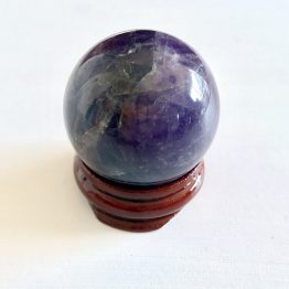 amethyst sphere small
