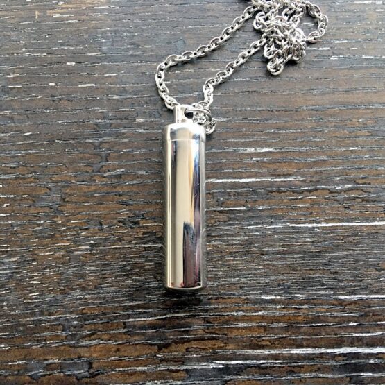 Cylinder Memorial Pendant
