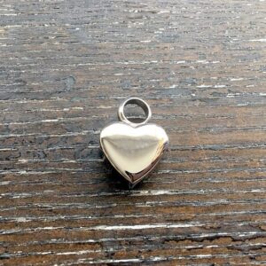 Heart Memorial Charm