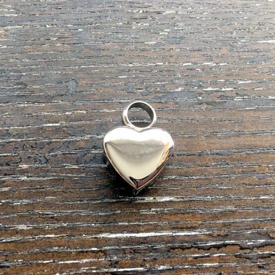 Heart Memorial Charm
