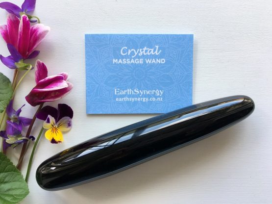 Thinner Obsidian Yoni wand 17cm