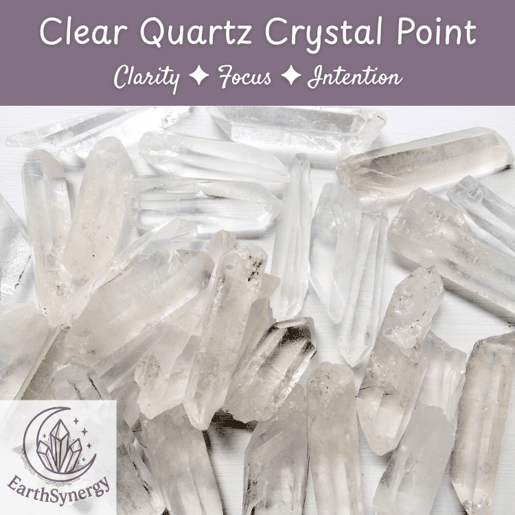 Clear Quartz Crystal Point