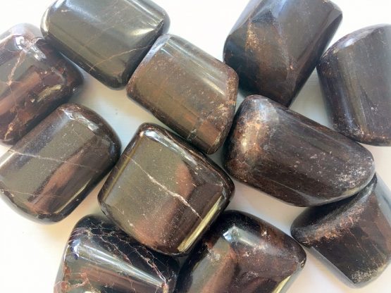Garnet Faceted Large