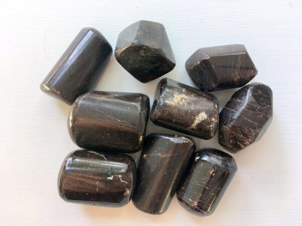 Garnet Faceted Medium