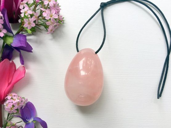 Rose Quartz Yoni Egg - Large