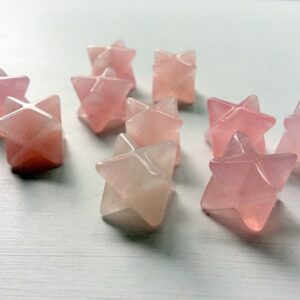 Rose Quartz Merkaba