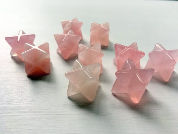 Rose Quartz Merkaba