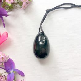 small obsidian yoni egg small