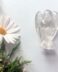 2 inch clear quartz angel