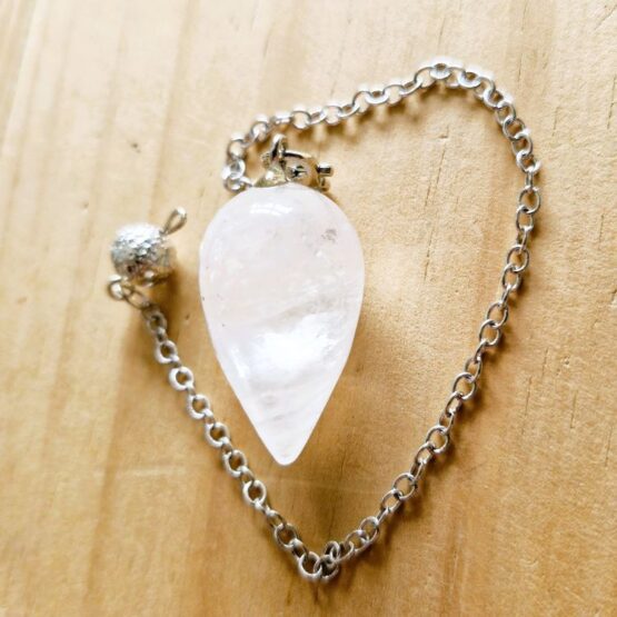 Water drop pendulum Clear Quartz