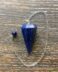Lapis Lazuli Faceted Pendulum