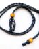 Macrame necklace-black