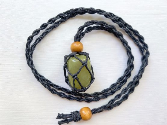 Cotton Macrame Necklace - Image 2