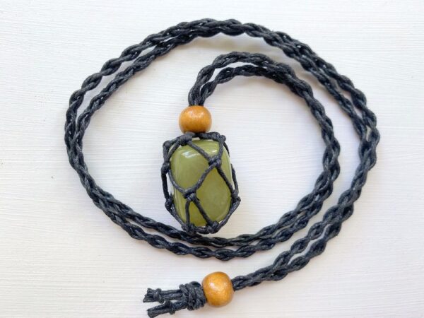 Cotton Macrame Necklace - Image 2