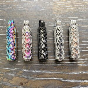 5 options for Filigree urn memorial pendants
