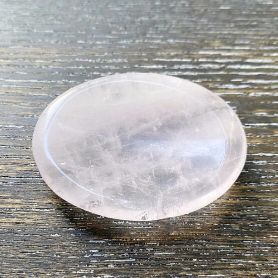 Rose Quartz Worry Stone