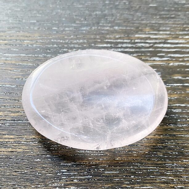 Rose Quartz Worry Stone