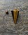 Tiger Eye Faceted Pendulum