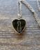 Cat on Heart Memorial Pendant