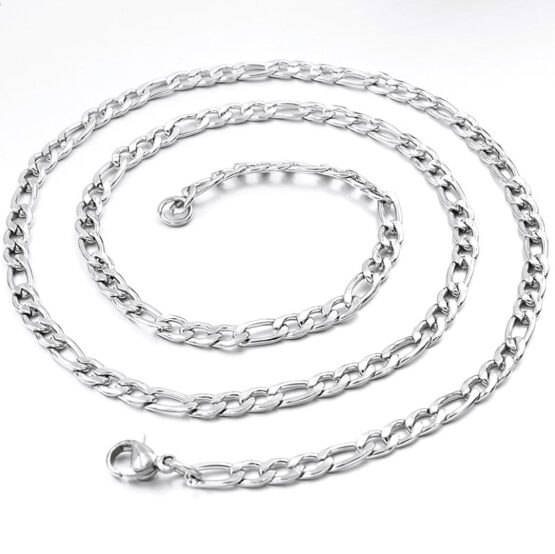 Figaro Chain Necklace 45cm