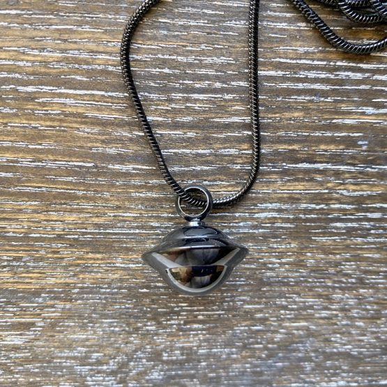 UFO Memorial Pendant - Black