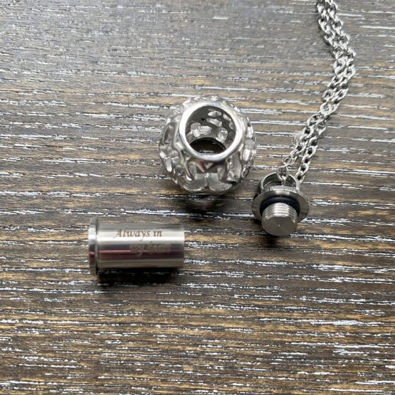 Butterfly Crystal Memorial Pendant - Image 2