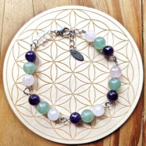 Grief Support bracelet with parrot clasp