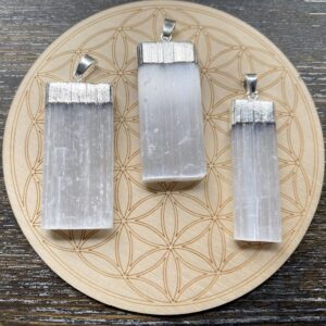 Selenite Pendant