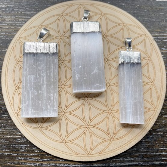 Selenite Pendant