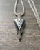 Arrow head memorial pendant