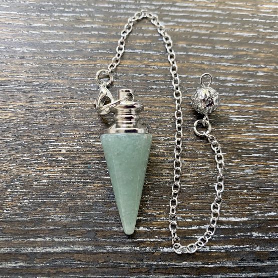 Aventurine Medium cone pendulum