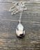 Teardrop memorial keepsake pendant