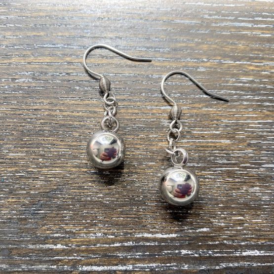 10mm Round memorial earring set