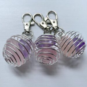 Dispel negativity keyring charm